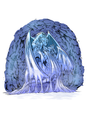 Astria et desguar, prisonier des glaces